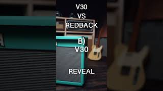 Celestion Vintage 30 vs redback  Reveal Did you get it right [upl. by Brian]