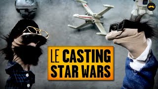 LHistoire racontée par des chaussettes  Le casting de Star Wars [upl. by Liatrice]