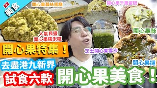 【香港美食】開心果特集！去盡港九新界試食六款開心果美食！｜人氣民豐開心果糯米糍 開心果撻 開心果酥 開心果千層蛋糕 芝士開心果雪沙 開心果慕絲蛋糕 [upl. by Civ]