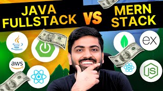 Java Full stack vs MERN stack Which one to choose in 2024 [upl. by Yvan]