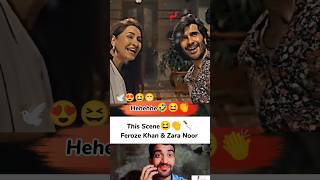 Feroze Khan Rocked🔥🔪 Zara Noor Shocked😲😼 shortfeed funnyscene comedy 1milllionlikes [upl. by Saw366]