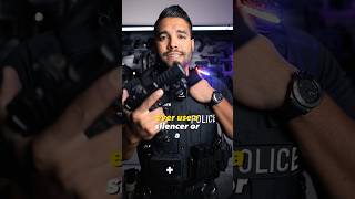 Do Police Use Silencers On Their Duty Guns shorts [upl. by Onateag]