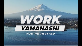 【English】Work Yamanashi  Let’s work together in Yamanashi Prefecture [upl. by Porche938]