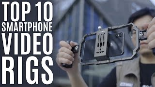 Top 10 Best Smartphone Video Rigs of 2021  Phone Holder Rig Cage System  Phone Stabilizer [upl. by Nosreve674]