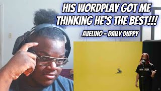 BEST DAILY DUPPY EVER Avelino  Daily Duppy REACTION [upl. by Aissenav]