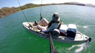 Hobie Kayak Fishing Playa Potrero Enero 2014 HD [upl. by Kellen529]