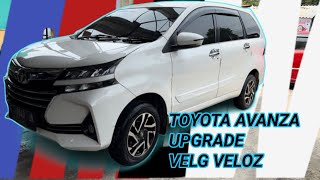 TOYOTA AVANZA G 2019  upgrade velg TOYOTA AVANZA VELOZ 2021 [upl. by Collins829]