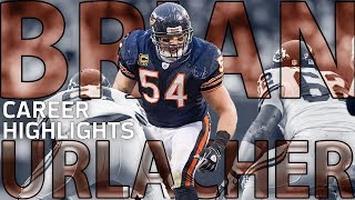 Brian Urlachers INCREDIBLE Career Highlights  NFL Legends Highlights [upl. by Oratnek]