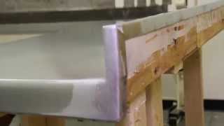 How to make zinc countertops part 3 of 3 [upl. by Hayifas]