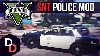 GTA V PC  Native Trainer LSPDFR  Trying It Out [upl. by Shulock581]