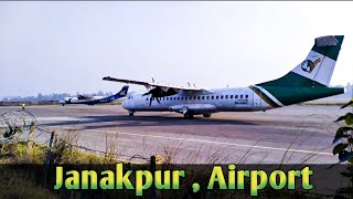 Janakpur Airport 🛫✈️🛬 ChandraRaiD [upl. by Wong]