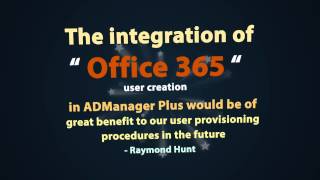 ADSolutions unveils the Office 365 user provisioning feature [upl. by Regni]