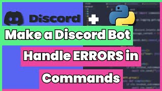 Handle errors in discordpy 2 commands for your discord bot [upl. by Anak]