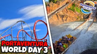 PortAventura World Day 3 VLOG  May 2024 [upl. by Amick]