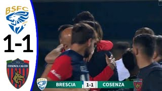 Andrea Meroni Goal  Brescia vs Cosenza 11  All Goals and Extended Highlights [upl. by Leopold689]