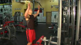 How to Do Lat Pull Downs for Back Strength [upl. by Jaymee]