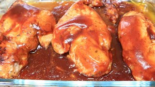 Juicy BBQ Chicken Breast Recipe [upl. by Faucher40]