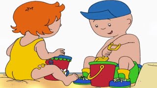 Caillou Full Episodes  Caillou and Rosie go to the beach  WildBrain [upl. by Hsatan535]