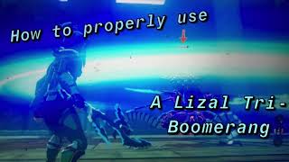 BotW How to Properly Use a Lizal TriBoomerang Boomerang Spin Tutorial [upl. by Yerhcaz791]