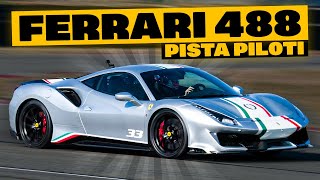 PROVA in PISTA della FERRARI 488 PISTA PILOTI [upl. by Hadihsar]