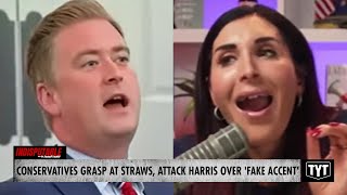 WATCH Conservatives Humiliate Themselves Over Harris Using quotFake Accentquot [upl. by Marianna329]