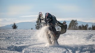 Oktan anordnar ett Ã…KA PÃ… RULLE test med Lynx och SkiDoo modeller [upl. by Kolnick289]