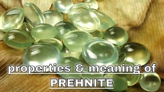 Prehnite Meaning Benefits and Spiritual Properties [upl. by Eerdua]