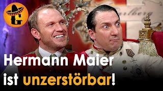 Skirennläufer Hermann Maier wird CrashtestDummy für den Kaiser  Wir sind Kaiser [upl. by Onailime]