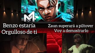 arcane del pasado viendo universos y su futuro Capitulo 21 rap de ekko [upl. by Eirhtug]