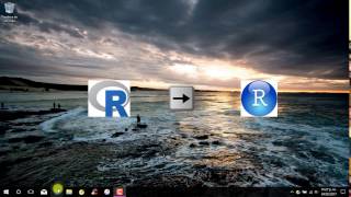 Como instalar R  R Studio  Windows 7 8 10 [upl. by Lleuqram259]