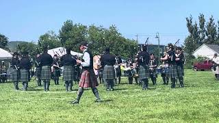 78th Highlanders Halifax Citadel Grade 1 Medley Antigonish Highland Games 2024 [upl. by Nerin336]