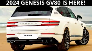 FINALLY 2024 Genesis GV80 Redesign Review  Genesis GV80 Voupe SUV Hybrid 2024 Release Date [upl. by Luar157]