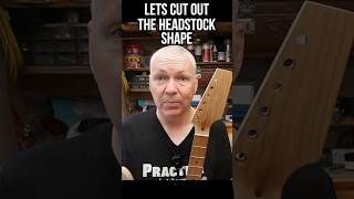 How to cut a Custom Headstock Shape [upl. by Obie]