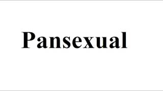 What does Pansexual sexuality mean [upl. by Burget217]