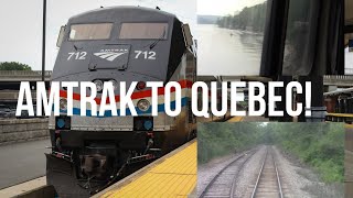 11 hours through upstate New York to Montreal  Amtraks Adirondack [upl. by Lenad]