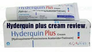 Hyderquin plus cream review [upl. by Onitsoga]