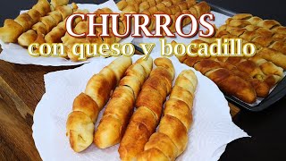 CHURROS DE BOCADILLO Y QUESOTEQUEÑOS [upl. by Kenon]