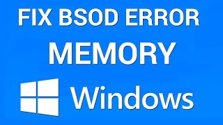 How to Fix Blue Screen Memory Management Error [upl. by Atirma59]