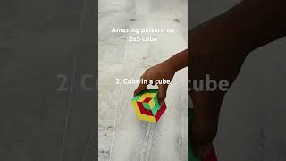 cubing amazing pattern on 3x3 cuberubikscube [upl. by Enilhtak]