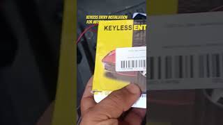 keyless entry installation for mitsubishi space gear keylessentry keylessentrywiring spacegear [upl. by Nanreit172]