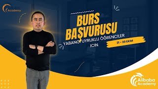 Burs Başvurusu 20232024 Eğitim yili Uluslararasi Öğrenciler icin [upl. by Adnilec]