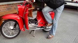 Simson Schwalbe KR511 Bj 1966 Probelauf [upl. by Ayiak]