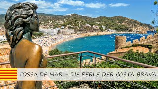 Tossa de Mar The Hidden Treasure of the Costa Brava Catalonia Spain [upl. by Ylas]