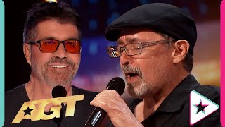 Nervous Singer Gets GOLDEN BUZZER on Americas Got Talent [upl. by Eppesiug]