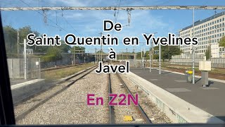 De la gare de Saint Quentin en Yvelines à Javel [upl. by Zandt]