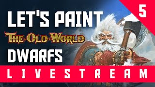 LETS PAINT amp talk about Warhammer The Old World [upl. by Marcelo]