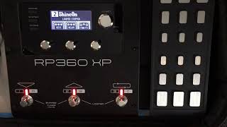 Digitech RP360XP Gilmour like tones [upl. by Airdnekal]