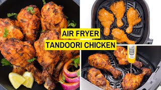 Air Fryer Tandoori Chicken  Tandoori Chicken Drumsticks in Air Fryer [upl. by Ayenat]