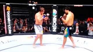 WSOF Derrick Mehmen KOs Rolles Gracie [upl. by Cassady]