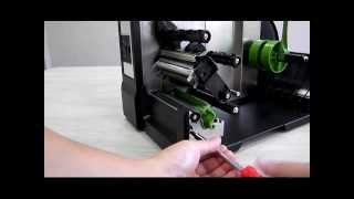 TSC ME240 platen roller replacement wmv [upl. by Amalbena]